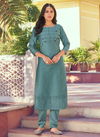 VARDAN RAAHAT 2 Roman Embroidery Latest Ethnic Wear Kurti With Bottom Collection